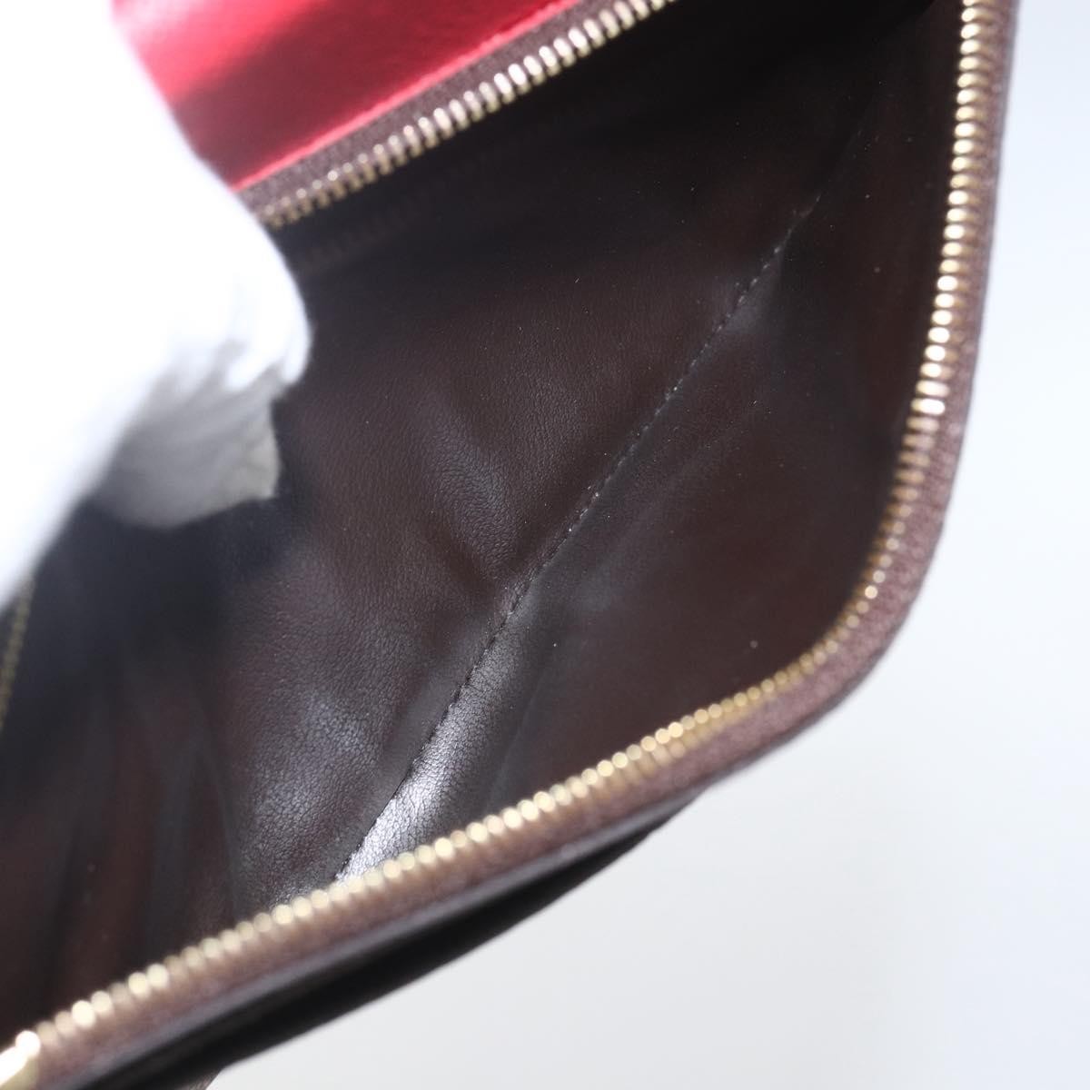 Louis Vuitton Emilie Wallet Damier, BROWN, CANVAS, Wallets