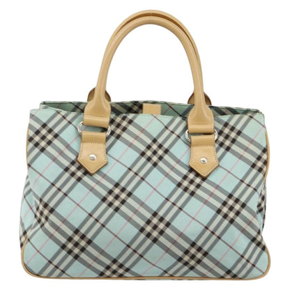 Burberry Nova Check Tote Nylon, BLUE, NYLON, Tote bag