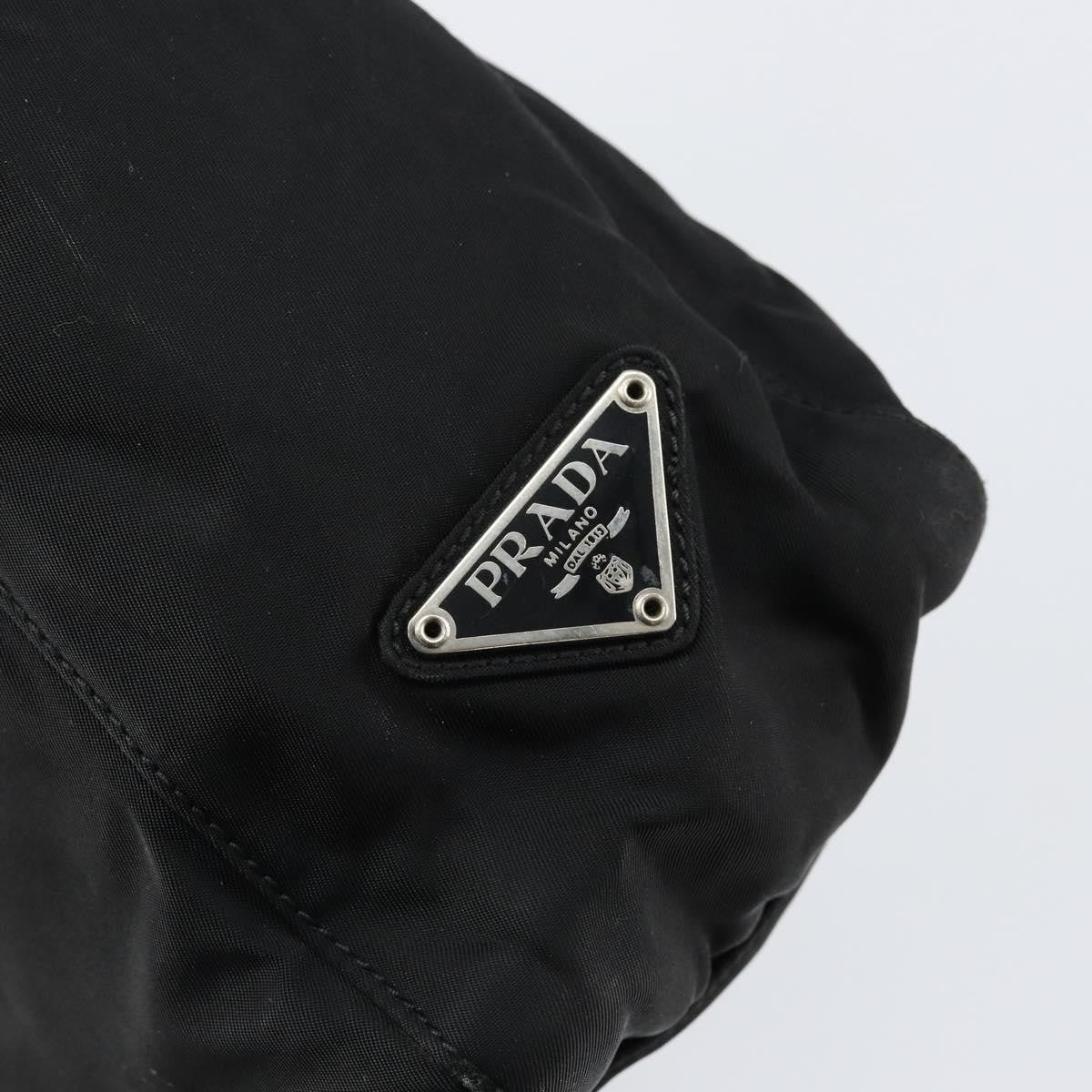 Prada Vintage Tote Tessuto, BLACK, NYLON, Tote bag