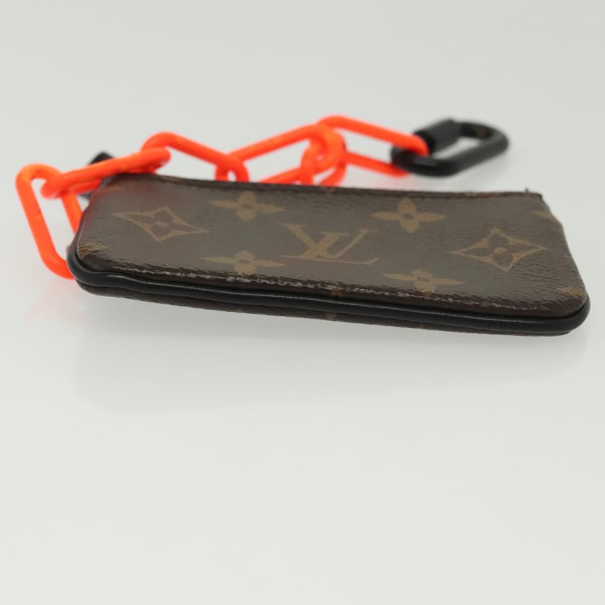 Louis Vuitton Pochette clés NM Canvas, BROWN, CANVAS, Wallets