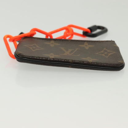 Louis Vuitton Pochette clés NM Canvas, BROWN, CANVAS, Wallets