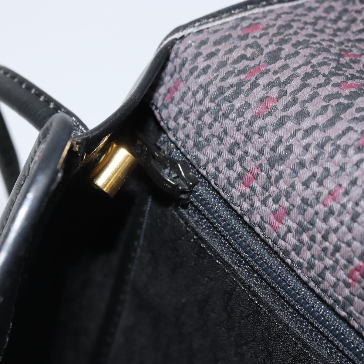 Saint Laurent Vintage Shoulder Bag PVC Leather, GRAY, PVC, Shoulder bag