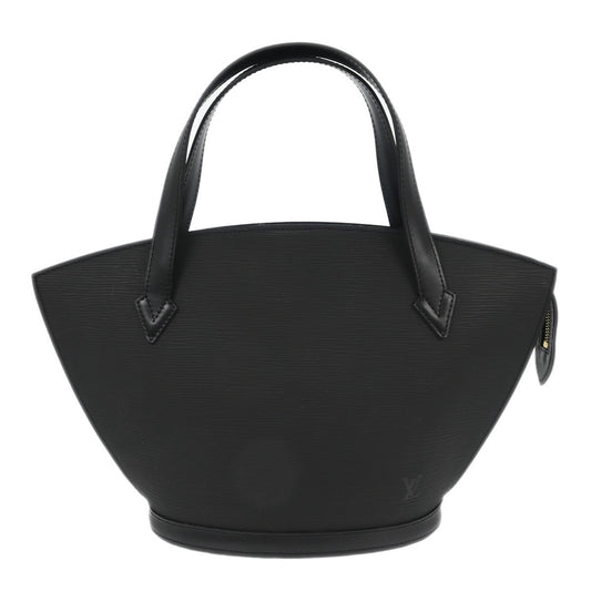 Louis Vuitton Saint Jacques Handbag Epi Leather, BLACK, LEATHER, Handbag