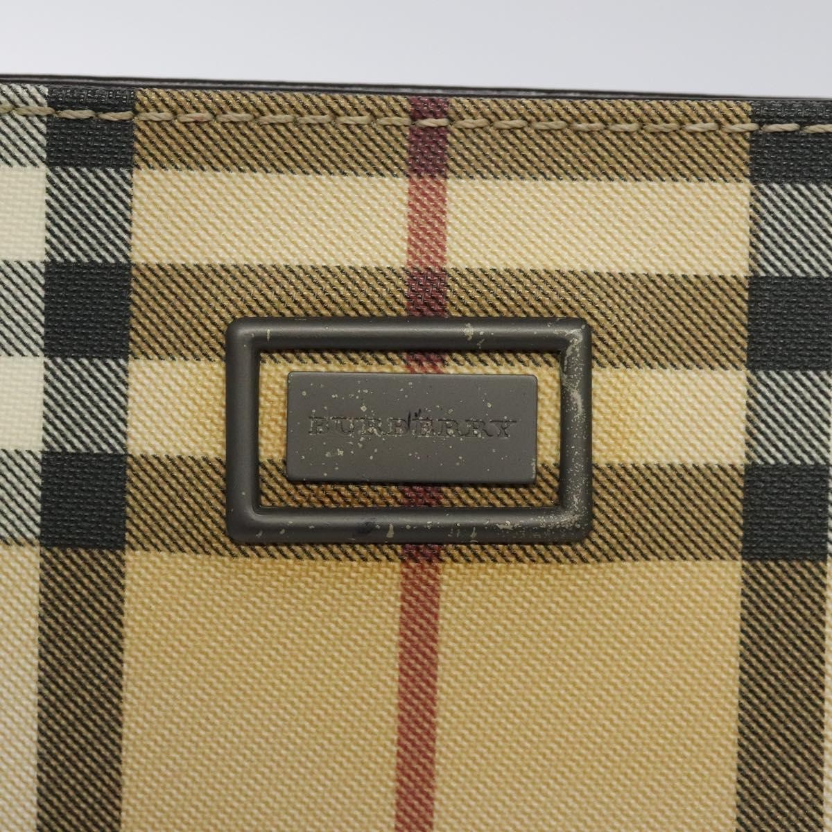 Burberry Nova Check Tote canvas check pattern, BEIGE, CANVAS, Tote bag