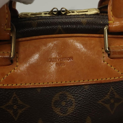 Louis Vuitton Trouville Handbag Monogram Canvas, BROWN, CANVAS, Handbag