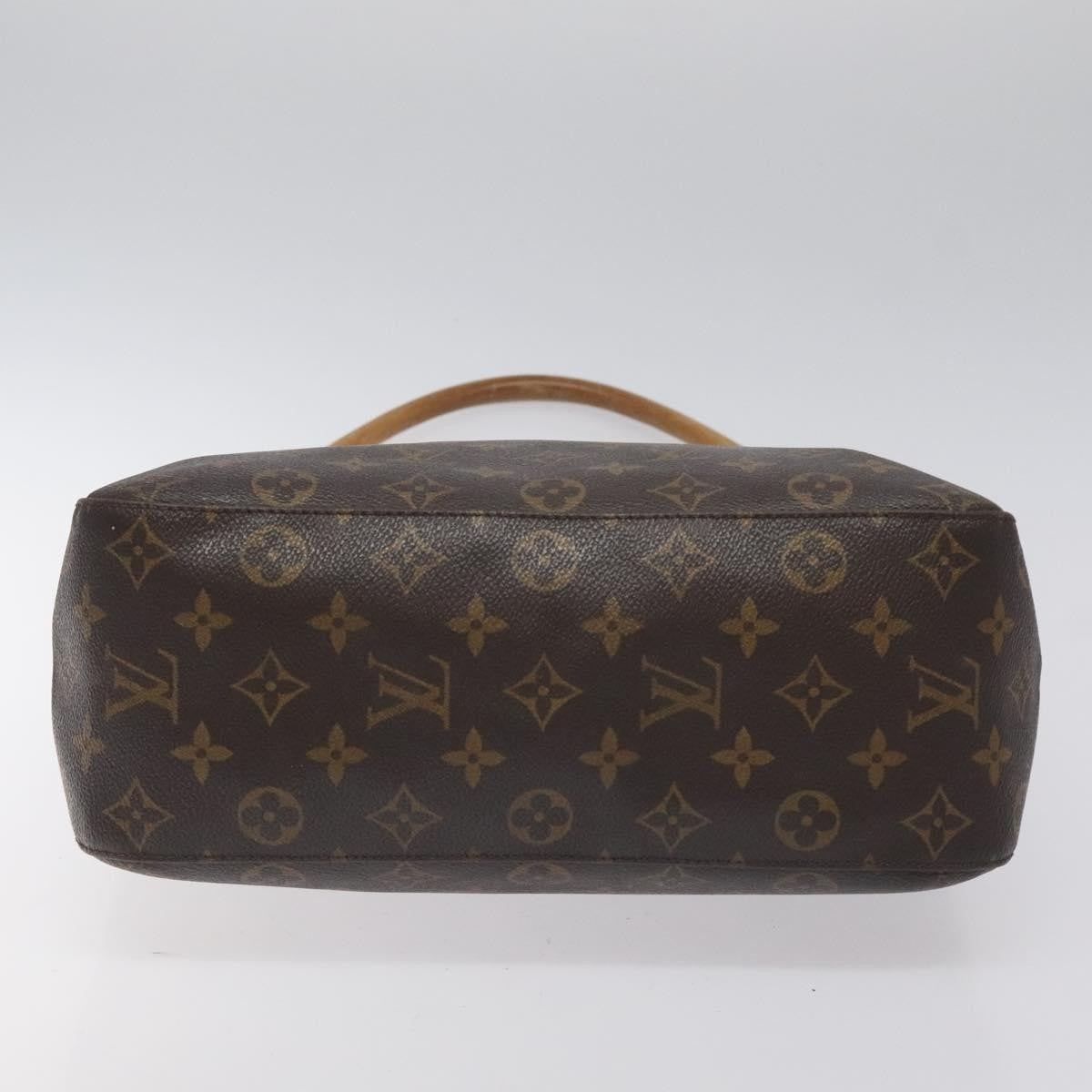 Louis Vuitton Looping Handbag Monogram Canvas, BROWN, CANVAS, Handbag
