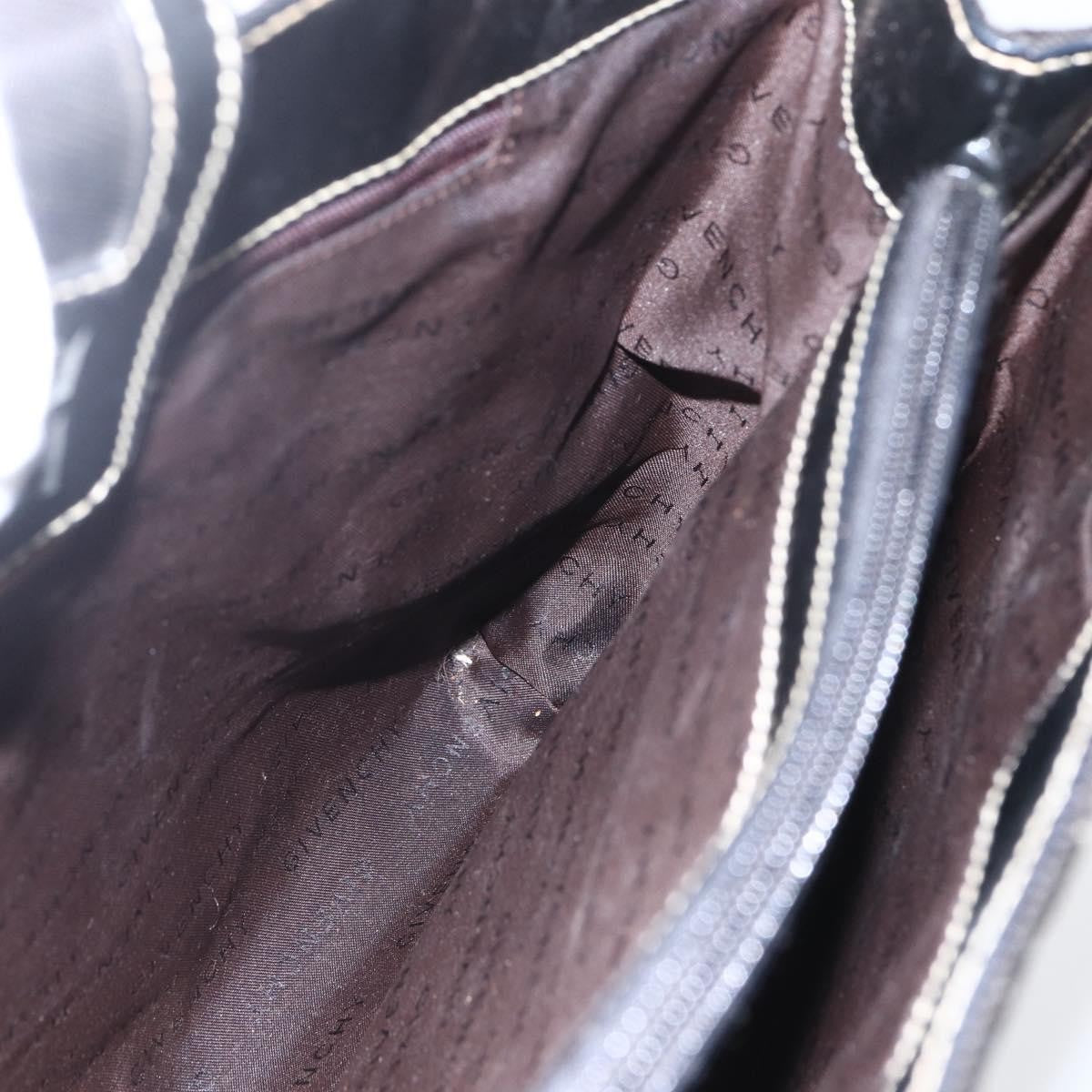 Givenchy Vintage Handbag Canvas, BLACK, CANVAS, Handbag