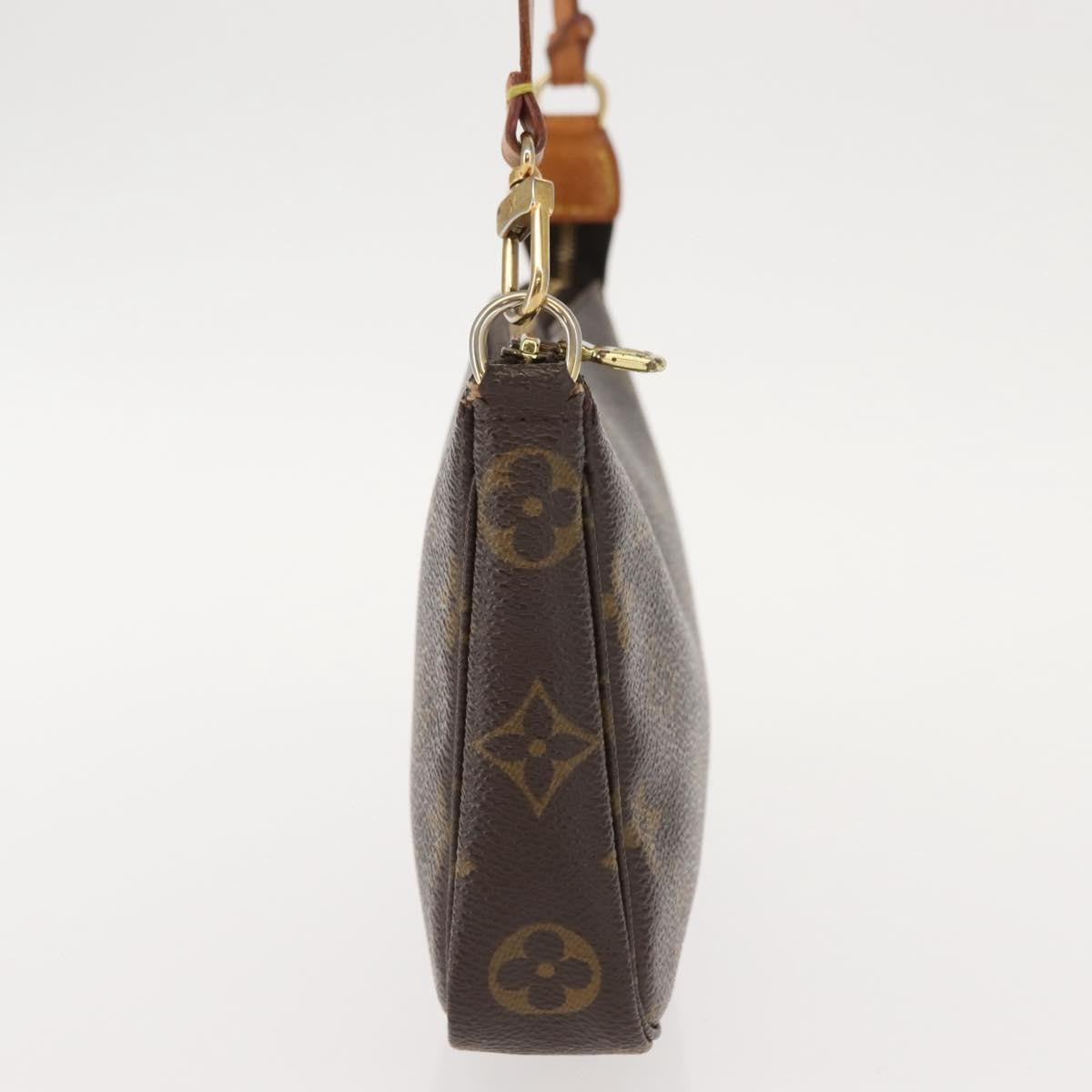 Louis Vuitton Pochette Accessoires NM Monogram Canvas, BROWN, CANVAS, Clutche & pouche