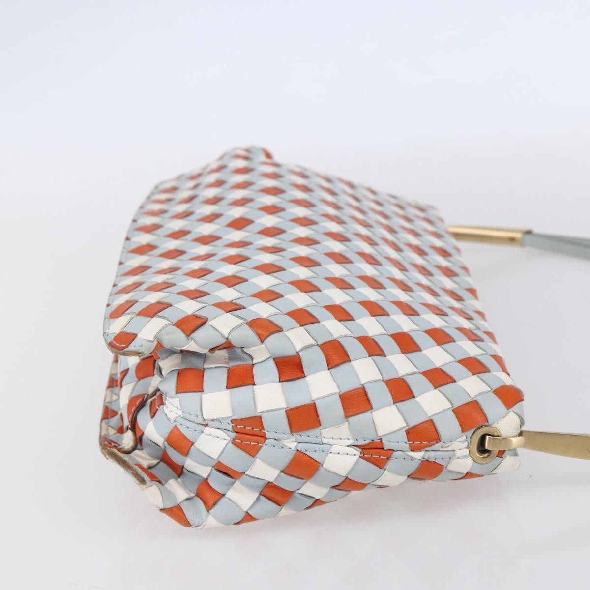 Bottega Veneta Vintage Shoulder Bag Intrecciato Leather, MULTICOLOUR, LEATHER, Shoulder bag