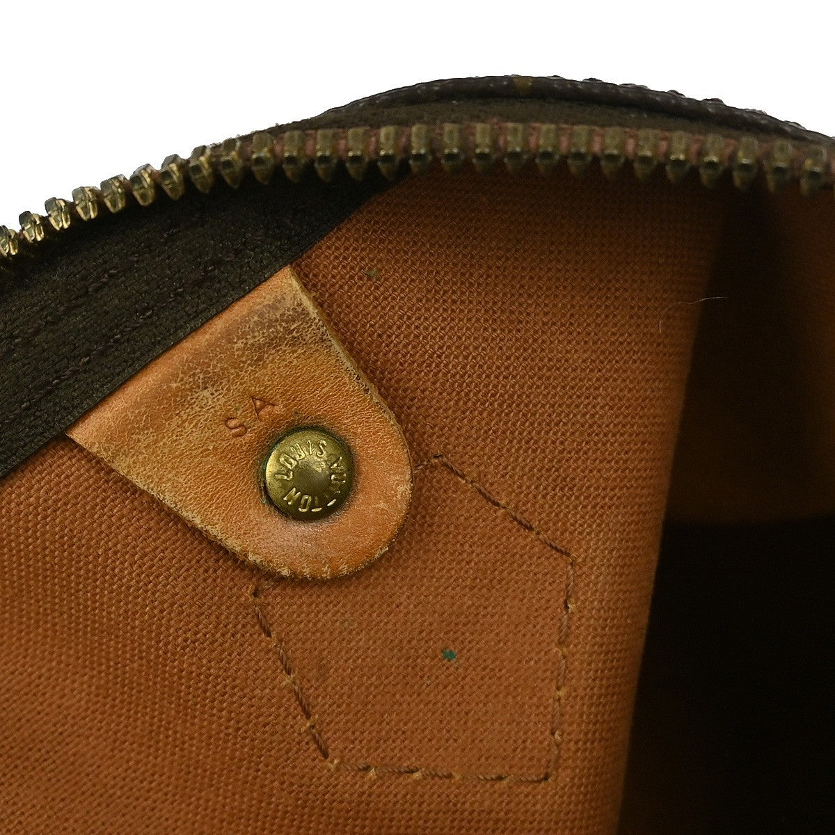 Louis Vuitton Speedy Handbag Monogram Canvas, BROWN, CANVAS, Handbag