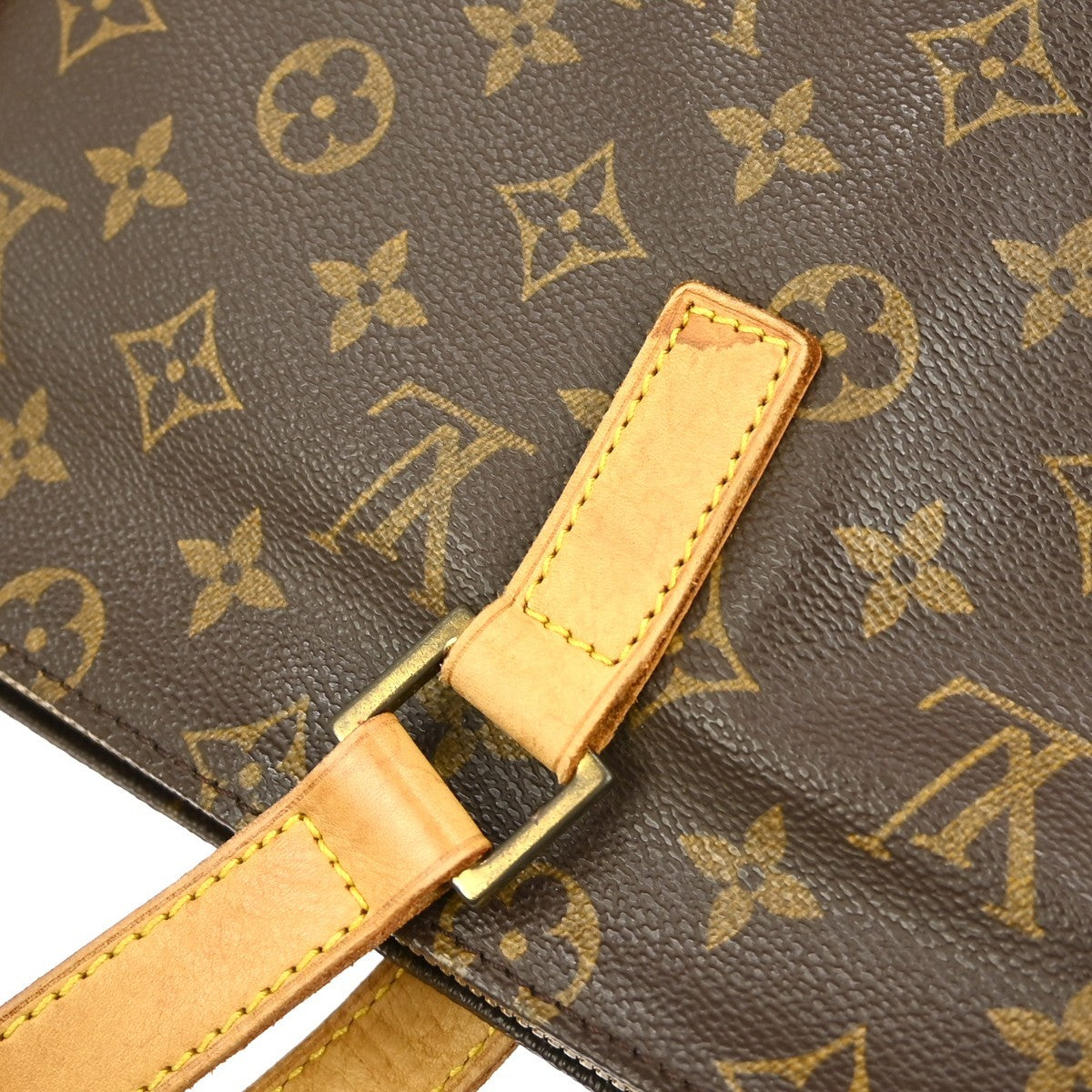 Louis Vuitton Cabas Piano Monogram Canvas, BROWN, CANVAS, Tote bag