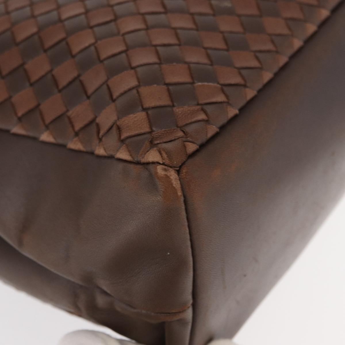 Bottega Veneta Tote Intrecciato Nappa, BROWN, LEATHER, Tote bag