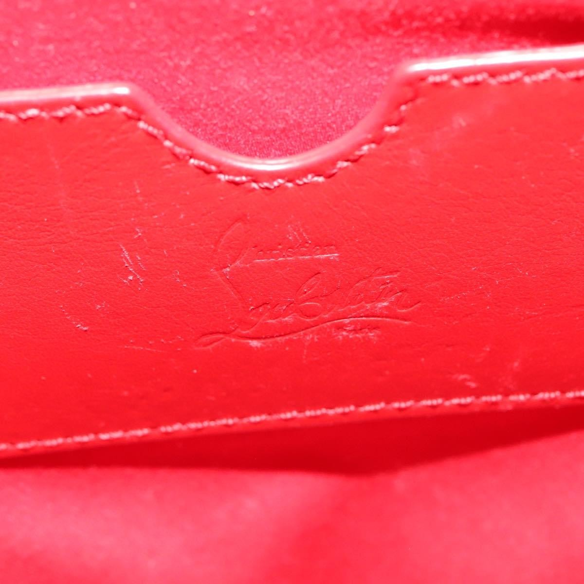 Christian Louboutin Lucky L Convertible Backpack Spiked Leather and Suede, BLACK, LEATHER, Backpack