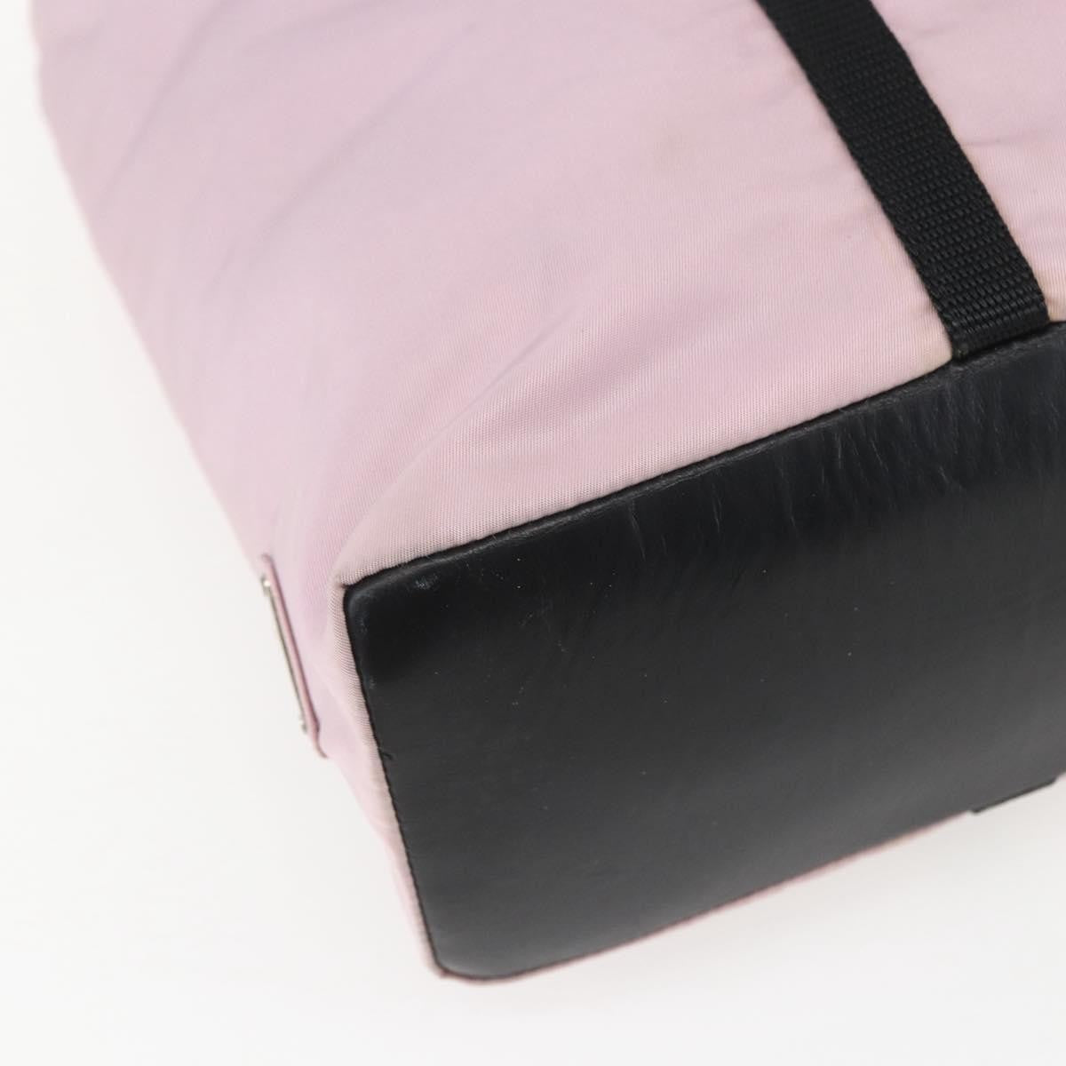 Prada Vintage Tote Tessuto, PINK, NYLON, Tote bag