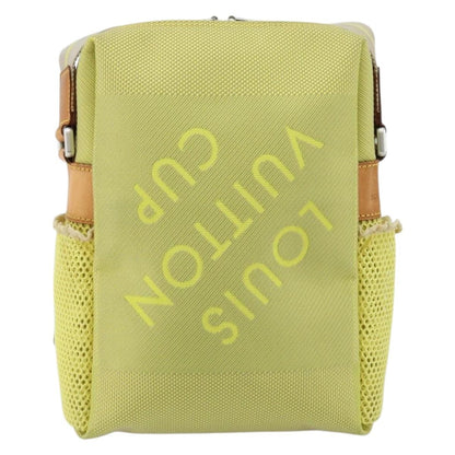 Louis Vuitton Cup Weathery Bag Damier Geant Canvas, YELLOW, CANVAS, Shoulder bag