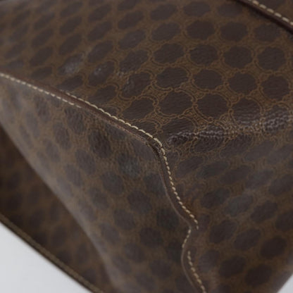 Celine Vintage Macadam Tote bag Canvas, BROWN, CANVAS, Tote bag