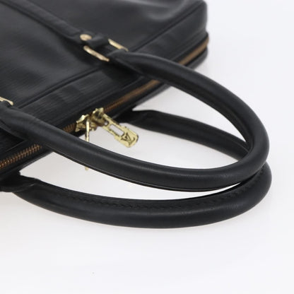 Louis Vuitton Porte Documents Voyage Epi Leather, BLACK, LEATHER, Briefcase