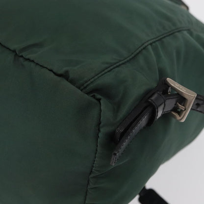 Prada Front Pocket Backpack Tessuto, GREEN, NYLON, Backpack