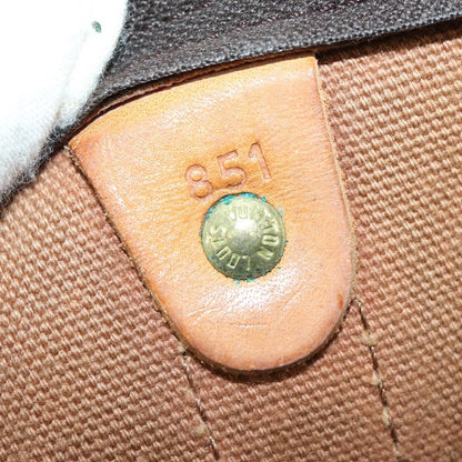 Louis Vuitton Keepall Bag Monogram Canvas, BROWN, CANVAS, Travel bag