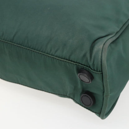 Prada Vintage Handbag Tessuto, GREEN, NYLON, Handbag