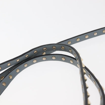 Valentino Garavani Rockstud Tote Soft Leather, BLUE, LEATHER, Tote bag