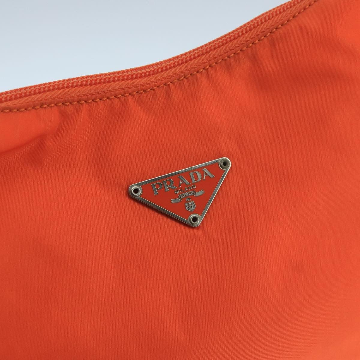 Prada Vintage Shoulder Bag Tessuto, ORANGE, NYLON, Shoulder bag