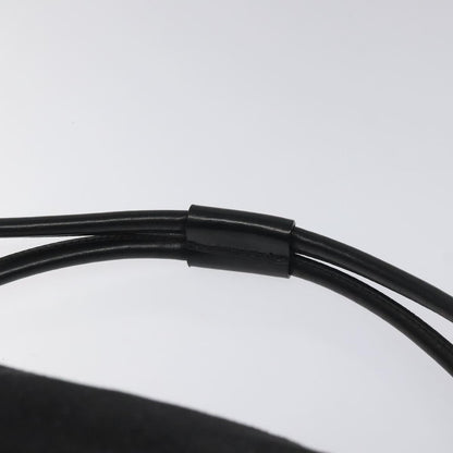 Gucci Vintage Shoulder Bag GG Canvas and Leather, BLACK, CANVAS, Shoulder bag