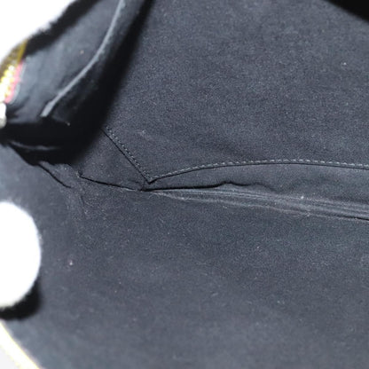 Balenciaga Supermarket Pouch Leather, YELLOW, LEATHER, Clutche & pouche