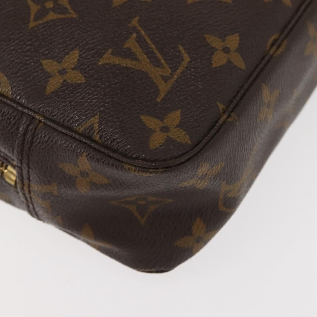 Louis Vuitton Trousse Toilette Monogram Canvas, BROWN, CANVAS, Clutche & pouche