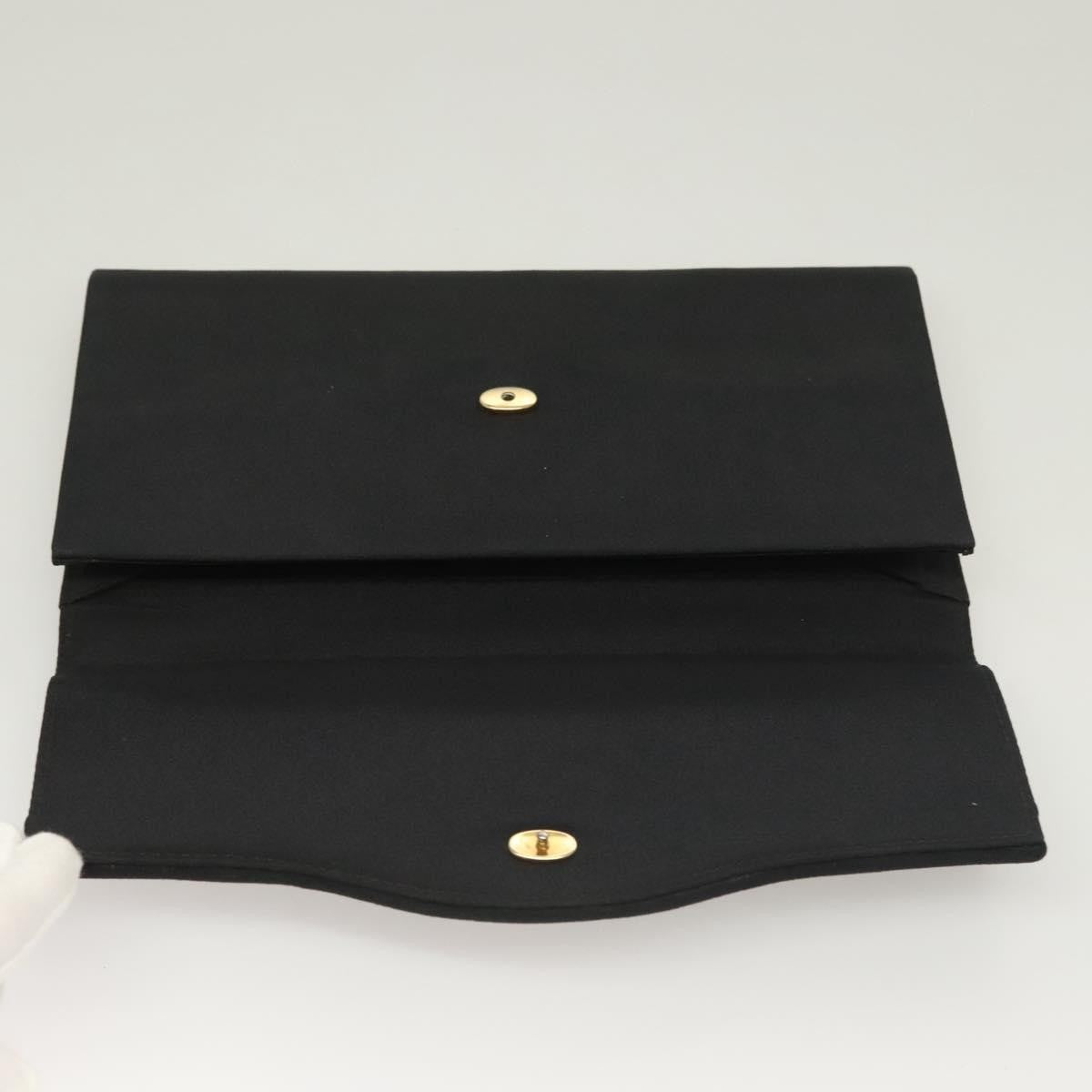 Gucci Pochette Nylon, BLACK, NYLON, Clutche & pouche