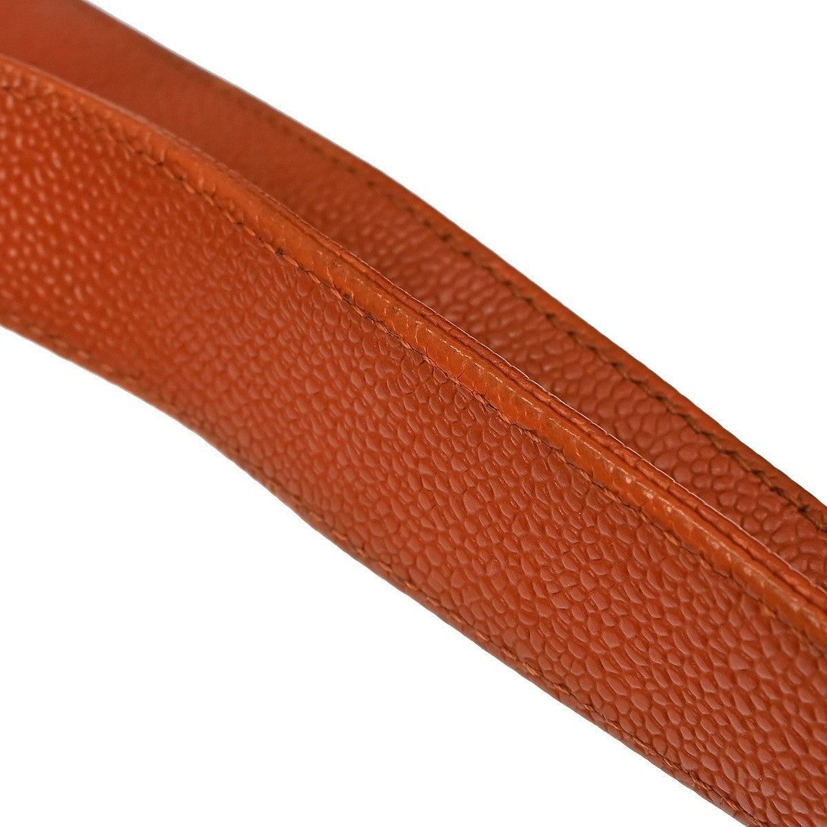 Chanel Grand Shopping Tote Quilted Caviar, ORANGE, LEATHER, Tote bag