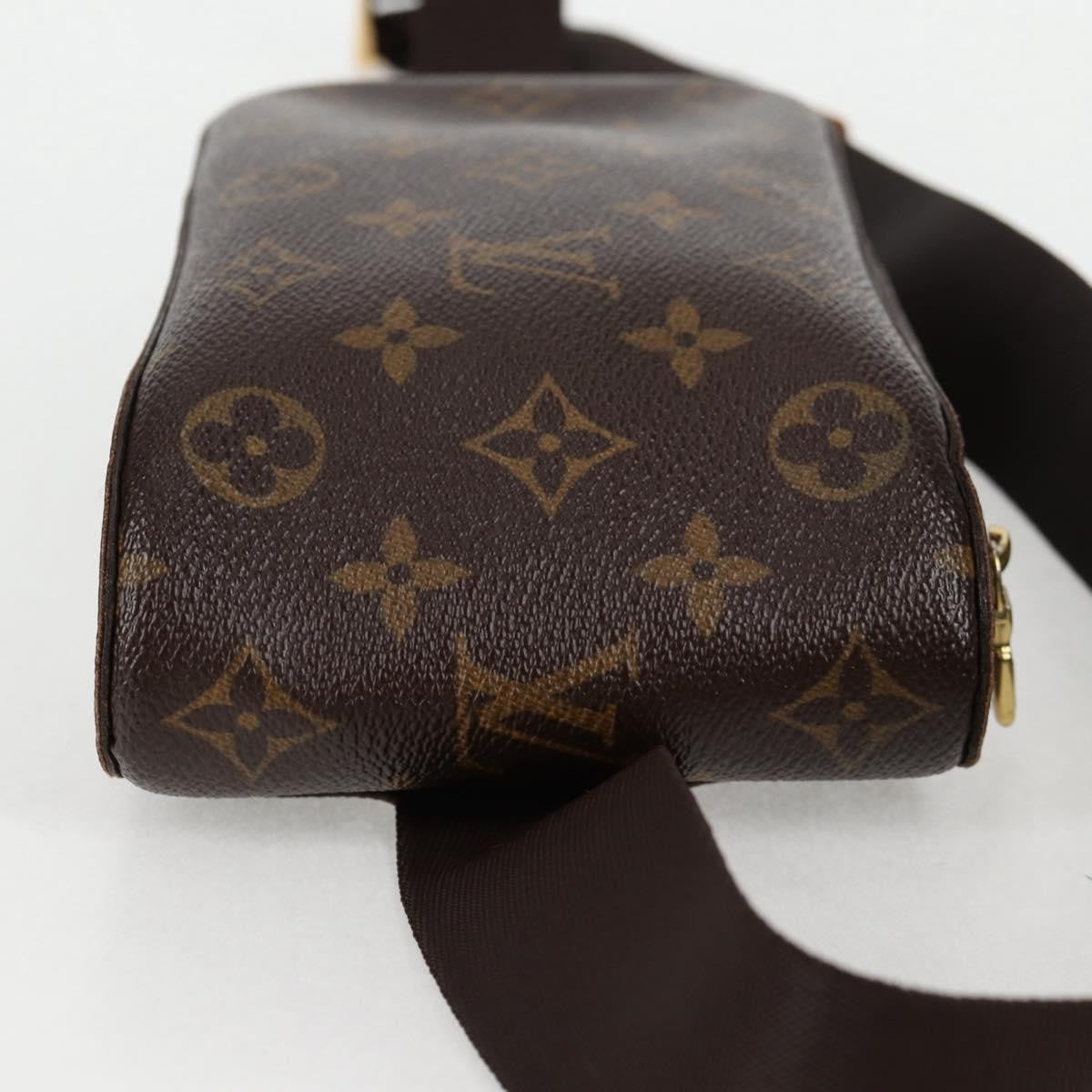 Louis Vuitton Geronimos Waist Bag Monogram Canvas, BROWN, CANVAS, Shoulder bag