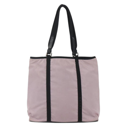 Prada Vintage Tote Tessuto, PINK, NYLON, Tote bag