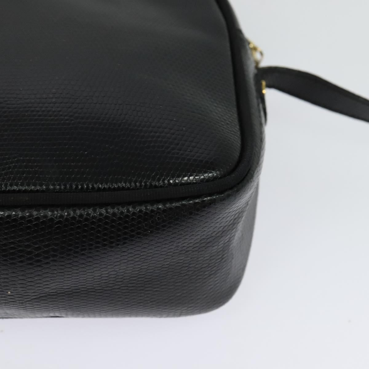 Salvatore Ferragamo Vala Shoulder Bag Leather, BLACK, LEATHER, Shoulder bag