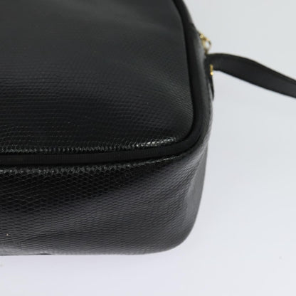 Salvatore Ferragamo Vala Shoulder Bag Leather, BLACK, LEATHER, Shoulder bag