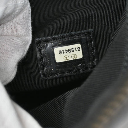 Chanel Surpique Zip Around Satchel Quilted Leather, BLACK, LEATHER, Tote bag