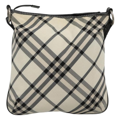 Burberry Nova Check Blue Label Nylon, WHITE, NYLON, Shoulder bag