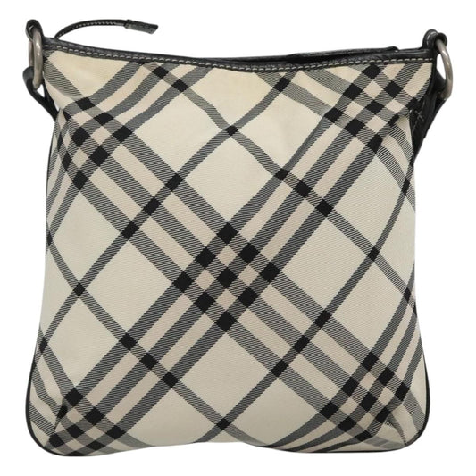 Burberry Nova Check Blue Label Nylon, WHITE, NYLON, Shoulder bag