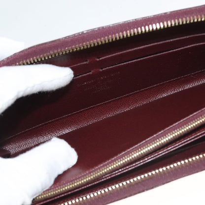 Louis Vuitton Zippy Wallet NM Damier, RED, CANVAS, Wallets