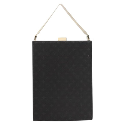 Louis Vuitton Saint Ange Handbag Monogram Satin, BLACK, SATIN, Handbag