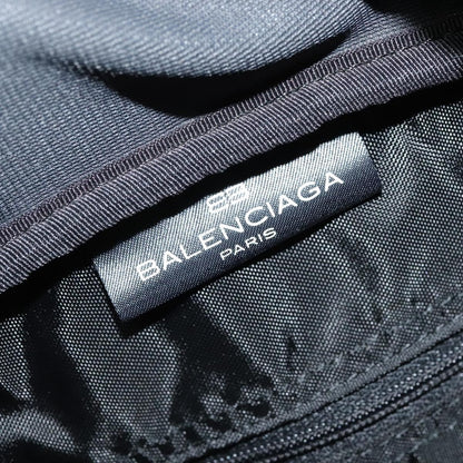 Balenciaga Vintage Boston Nylon, GRAY, NYLON, Travel bag