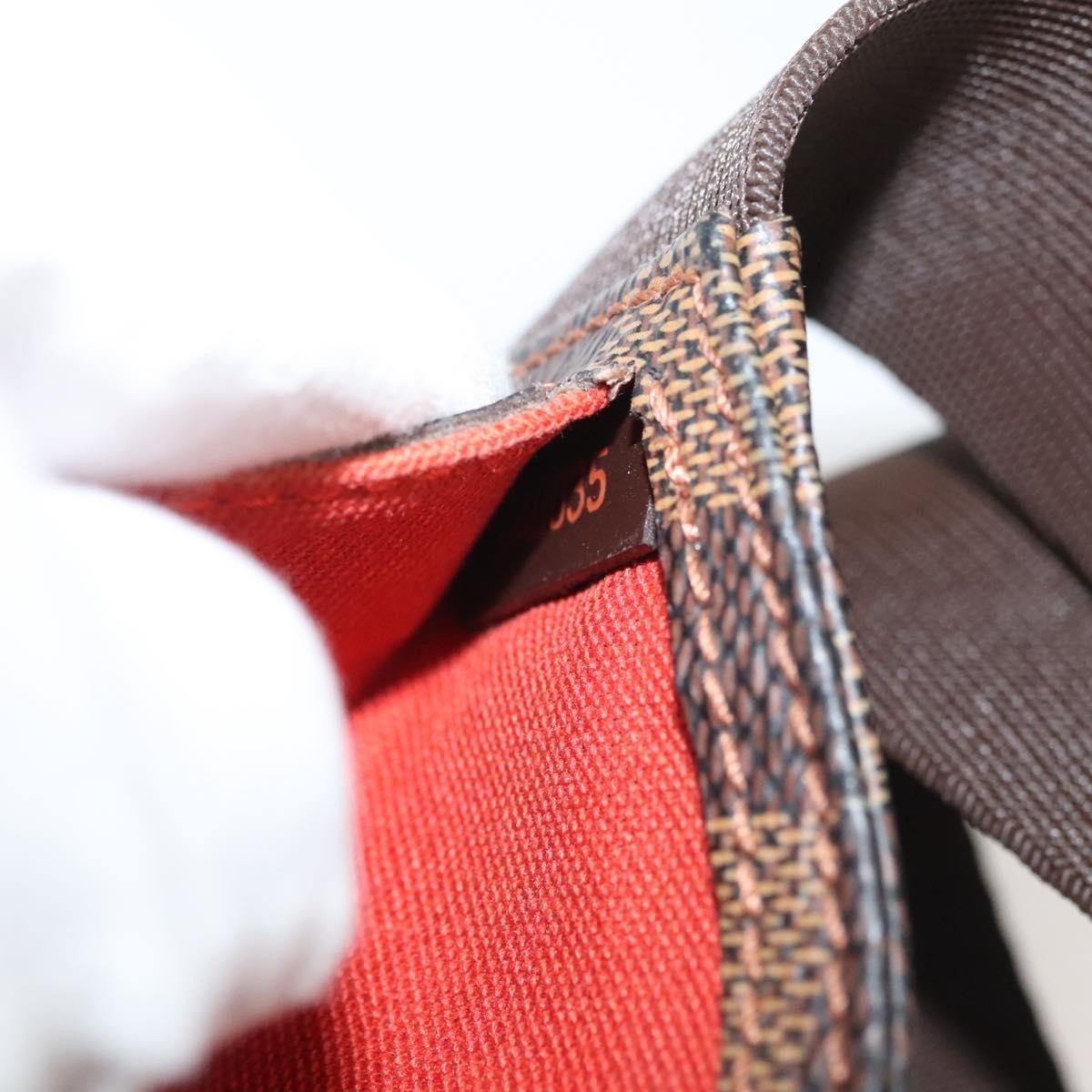 Louis Vuitton Geronimos Waist Bag Damier, BROWN, CANVAS, Shoulder bag