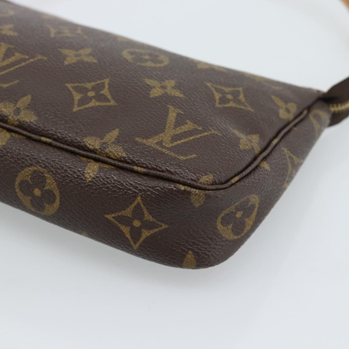 Louis Vuitton Pochette Accessoires NM Monogram Canvas, Brown, Canvas, Clutch