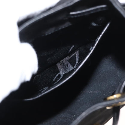 Salvatore Ferragamo Gancini Backpack Suede, BLACK, SUEDE, Backpack