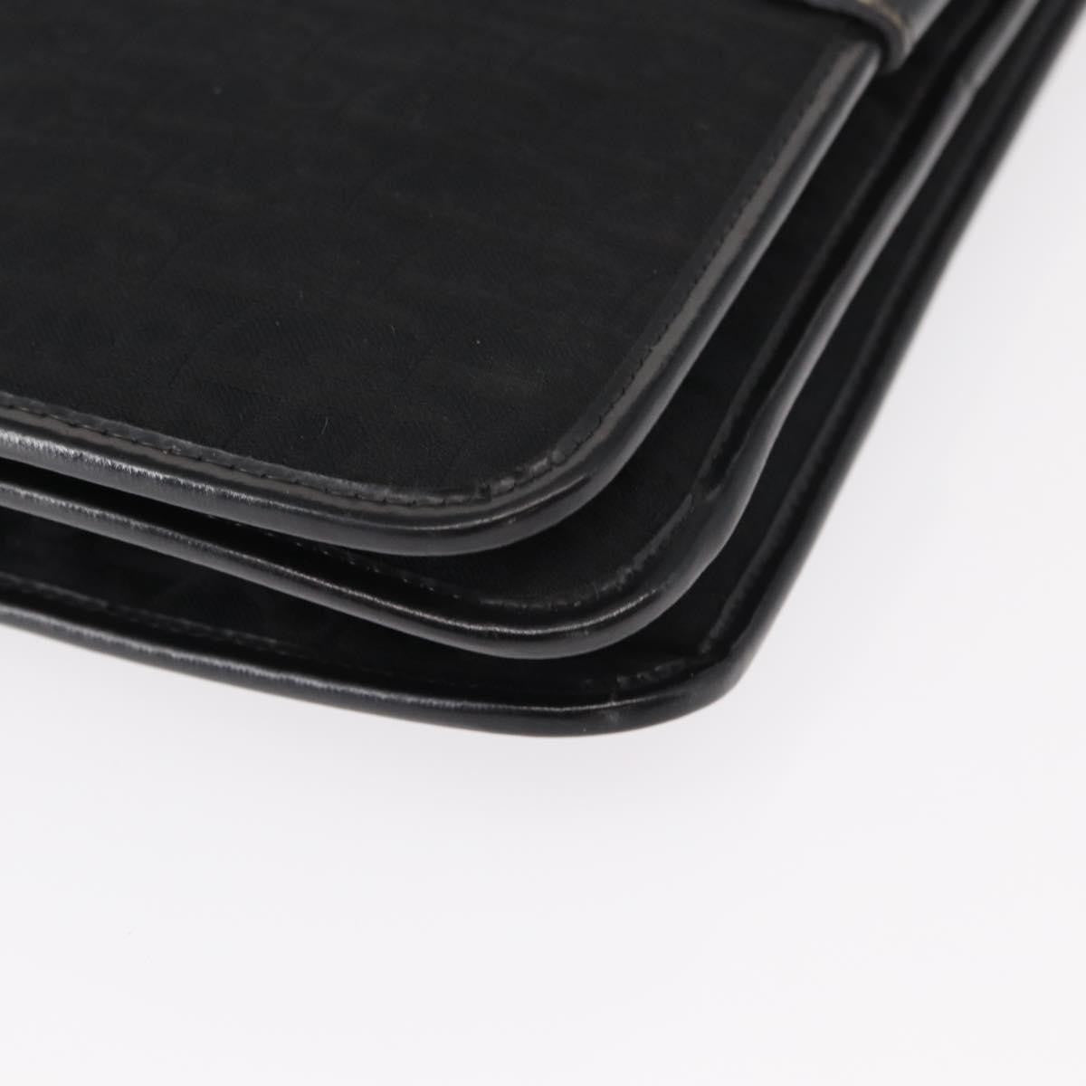 Christian Dior Vintage CD trotter Shoulder bag Canvas, BLACK, CANVAS, Shoulder bag