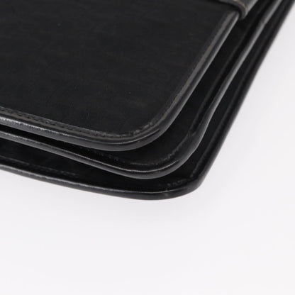 Christian Dior Vintage CD trotter Shoulder bag Canvas, BLACK, CANVAS, Shoulder bag