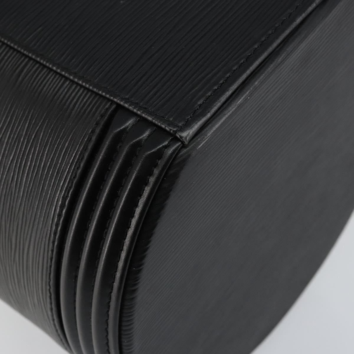 Louis Vuitton Cannes Handbag Epi Leather, BLACK, LEATHER, Handbag