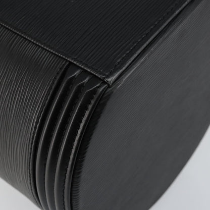 Louis Vuitton Cannes Handbag Epi Leather, BLACK, LEATHER, Handbag