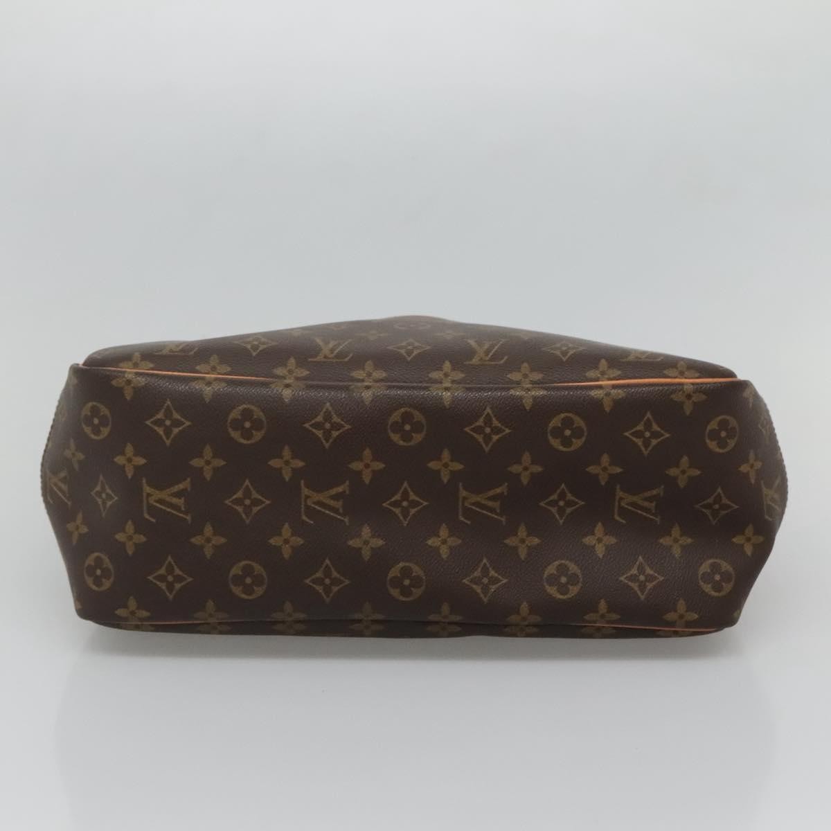 Louis Vuitton Deauville Handbag Monogram Canvas, BROWN, CANVAS, Handbag