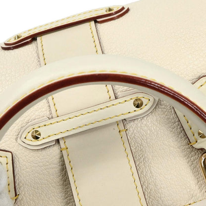 Louis Vuitton Suhali L'Epanoui Handbag Leather, WHITE, LEATHER, Handbag